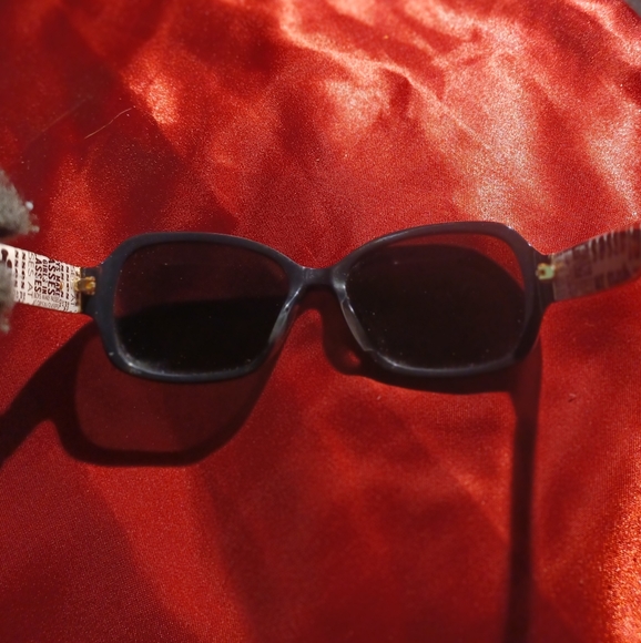 Rare Authentic Kate Spade akira Sunglasses frames glasses & wink wink hard Case - Picture 12 of 14